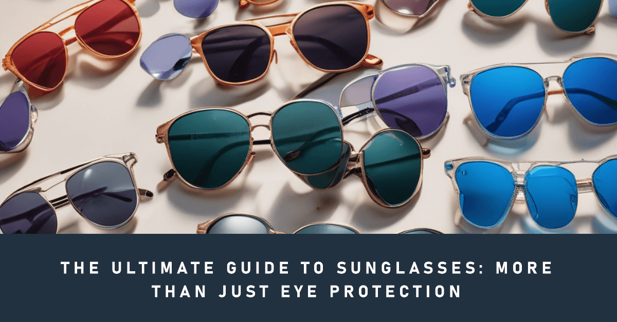Guide to Sunglasses More Than Just Eye Protection
