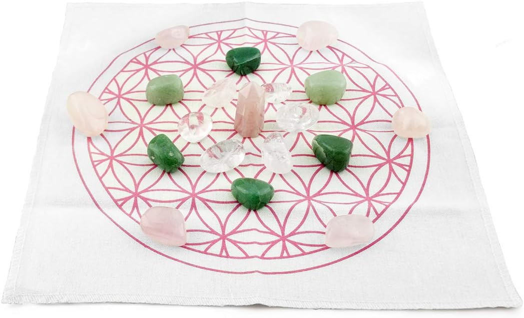 Mini Crystal Grid Kit to Attract Financial Success